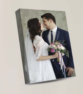 Quadro personalizado tela unica casal